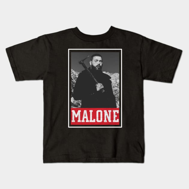 malone Kids T-Shirt by one way imagination